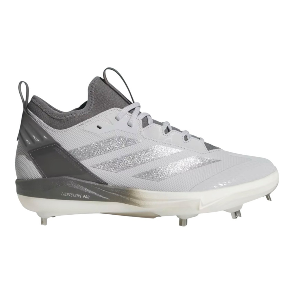 adidas Adizero Instinct+ 2.0 Women's Softball Cleats Grey Silver Size 7.5